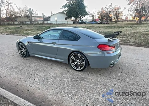 2013 BMW M6 from USA, damaged, VIN WBSLX9C57DC968579